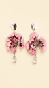 Pendientes Claveles Rosé